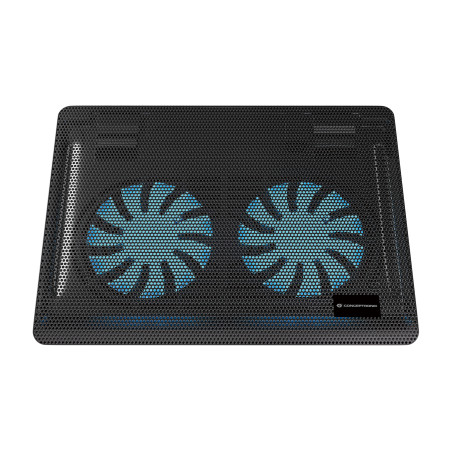 Conceptronic CNBCOOLPAD2F laptop cooling pad 15.6" 1000 RPM Black