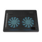 Conceptronic CNBCOOLPAD2F laptop cooling pad 15.6" 1000 RPM Black Conceptronic CNBCOOLPAD2F laptop cooling pad 15.6" 1000 RPM Black