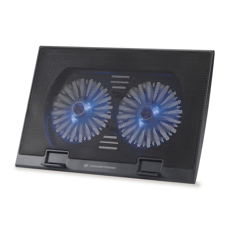 Conceptronic THANA02B laptop cooling pad 17" Black
