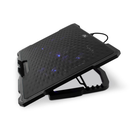 CoolBox COO-NCP17-V5 laptop cooling pad 17.3" 1500 RPM Black