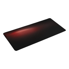GENESIS Carbon 500 Ultra Blaze Tappetino per mouse per gioco da computer Nero, Rosso