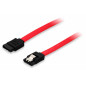 Equip 111800 SATA cable 19.7" (0.5 m) SATA 7-pin Red Equip 111800 SATA cable 19.7" (0.5 m) SATA 7-pin Red