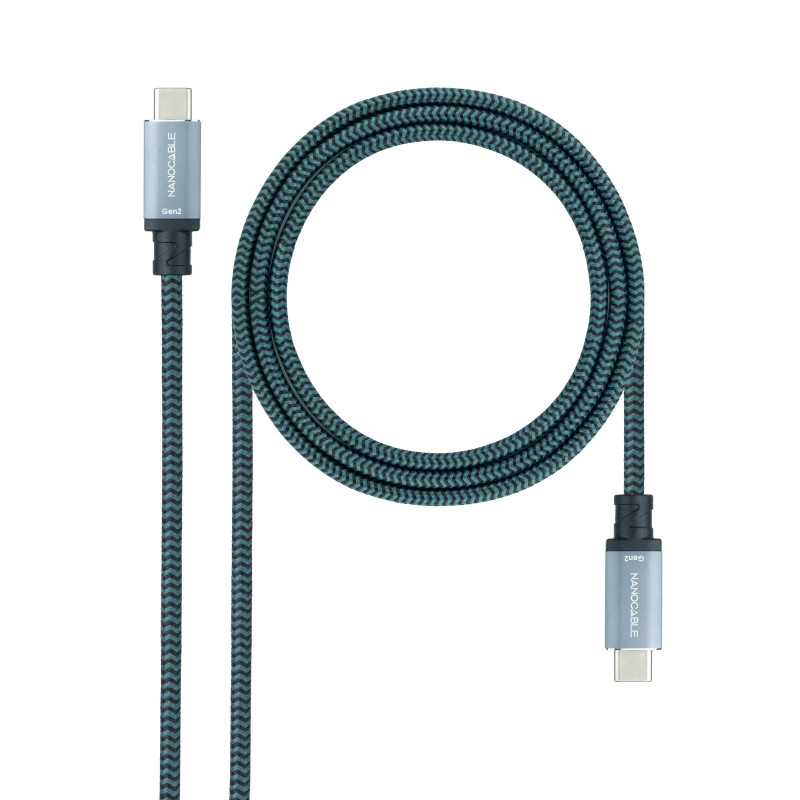 Cable usb tipo c nanocable 3m - macho - macho Cable usb tipo c nanocable 3m - macho - macho