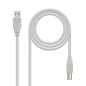 Nanocable 10.01.0103 cavo USB USB 2.0 1,8 m USB A USB B Beige Nanocable 10.01.0103 cavo USB USB 2.0 1,8 m USB A USB B Beige