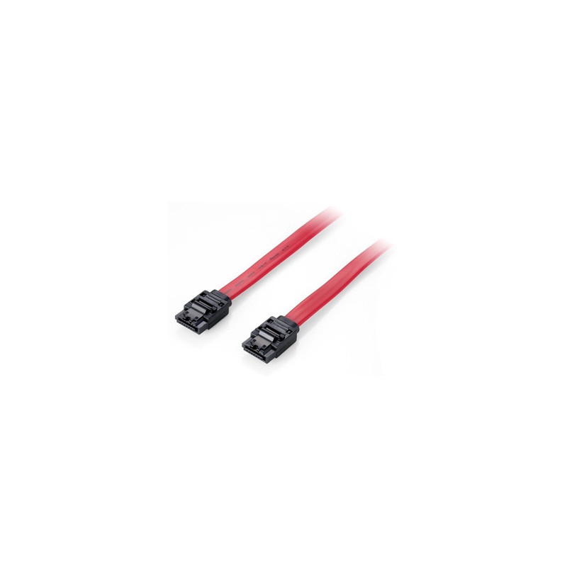 Equip 111900 SATA cable 19.7" (0.5 m) SATA 7-pin Red Equip 111900 SATA cable 19.7" (0.5 m) SATA 7-pin Red