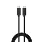 Ewent EC1046 USB cable USB 3.2 Gen 2 (3.1 Gen 2) 39.4" (1 m) USB C Black Ewent EC1046 USB cable USB 3.2 Gen 2 (3.1 Gen 2) 39.4" (1 m) USB C Black