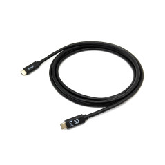 Equip 128346 Cavo USB 3.2 Gen 1 da C a C, M M , 1,0 m, PD 60W, 5Gbps, nero