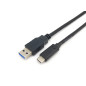 Equip 128344 Cavo USB 3.2 Gen 1 da C ad A, M/M , 2,0 m, 5Gbps, nero Equip 128344 Cavo USB 3.2 Gen 1 da C ad A, M/M , 2,0 m, 5Gbps, nero