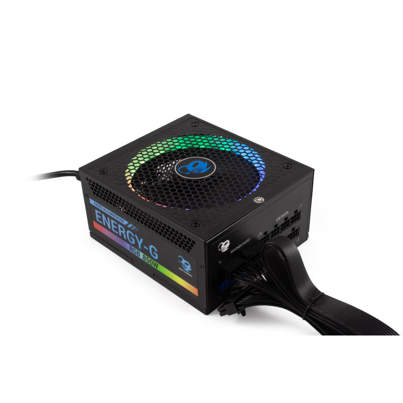 Deep Gaming RGB-850 Rainbow power supply unit 850 W 20+4 pin ATX ATX Black