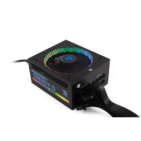 Deep Gaming RGB-850 Rainbow power supply unit 850 W 20+4 pin ATX ATX Black