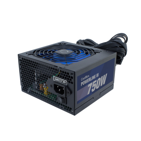 CoolBox Powerline III 750 power supply unit 750 W 20+4 pin ATX ATX Black