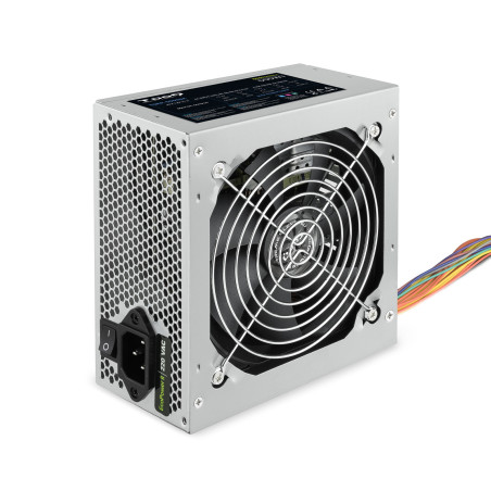 TooQ TQEP-500SSE power supply unit 500 W 24-pin ATX ATX Silver