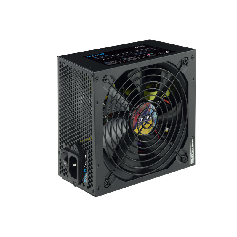 TooQ TQAPOLO-600SP power supply unit 600 W 20+4 pin ATX ATX Black TooQ TQAPOLO-600SP power supply unit 600 W 20+4 pin ATX ATX Black