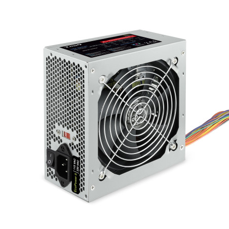 TooQ TQEP-500S-INT power supply unit 500 W 24-pin ATX ATX Silver