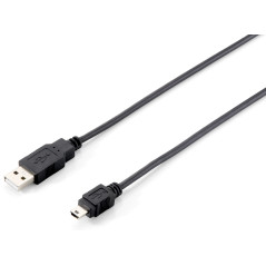 Equip 128521 Cavo USB 2.0 da A a Mini-B, M M, 1,8 m