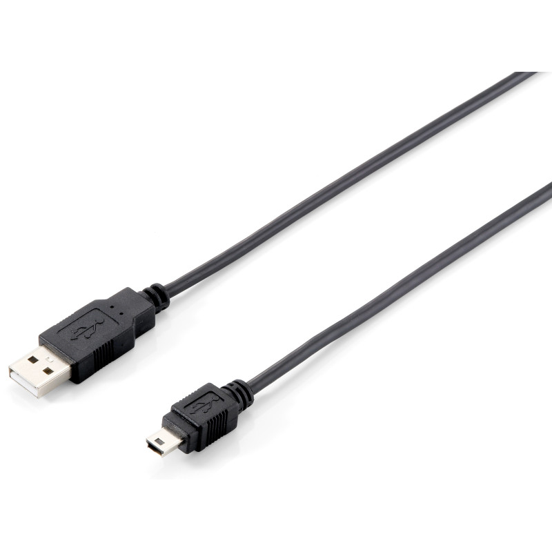Equip 128521 Cavo USB 2.0 da A a Mini-B, M/M, 1,8 m Equip 128521 Cavo USB 2.0 da A a Mini-B, M/M, 1,8 m