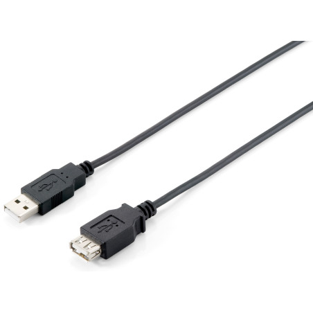 Equip 128852 USB cable USB 2.0 196.9" (5 m) USB A Black