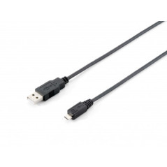 Equip 128523 Cavo USB 2.0 da maschio tipo A a maschio micro-B, 1,8 m