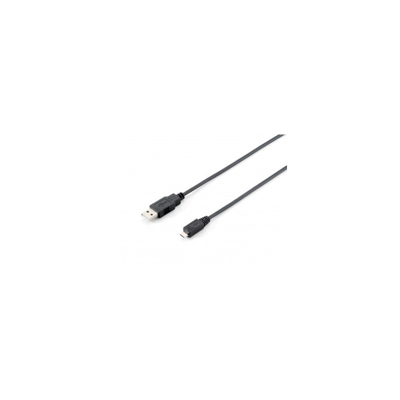 Equip 128523 Cavo USB 2.0 da maschio tipo A a maschio micro-B, 1,8 m