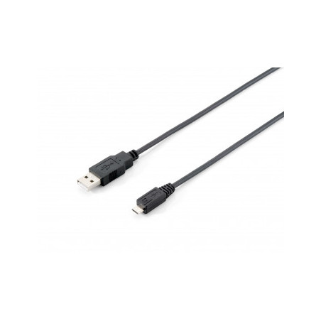 Equip 128523 Cavo USB 2.0 da maschio tipo A a maschio micro-B, 1,8 m