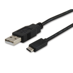 Equip Cavo USB 2.0 da C ad A, M M, 1,0 m