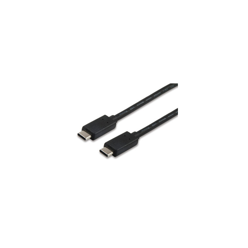 Equip 12834207 USB cable USB 3.2 Gen 2 (3.1 Gen 2) 39.4" (1 m) USB C Black Equip 12834207 USB cable USB 3.2 Gen 2 (3.1 Gen 2) 39.4" (1 m) USB C Black