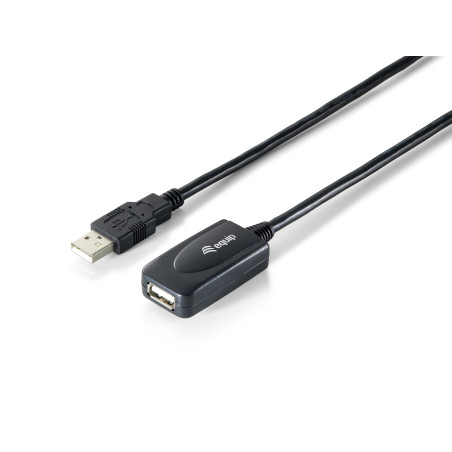 Equip 133311 cavo USB USB 2.0 15 m USB A Nero