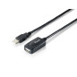 Equip 133311 cavo USB USB 2.0 15 m USB A Nero Equip 133311 cavo USB USB 2.0 15 m USB A Nero