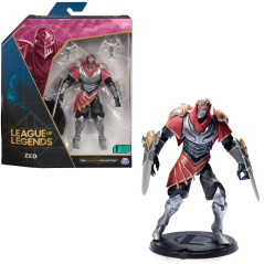 League of Legends , personaggio collezionabile Zed da 15,2 cm con dettagli esclusivi e 2 accessori, The Champion Collection,