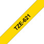 Brother TZE-621 label-making tape Black on yellow