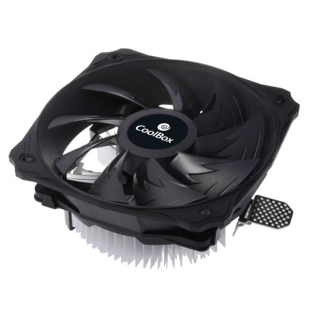 CoolBox Plannar 120 Processor Air cooler Aluminum, Black