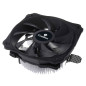 CoolBox Plannar 120 Processor Air cooler Aluminum, Black