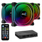 Aerocool Astro 12 Pro Case per computer Ventilatore 12 cm Nero Aerocool Astro 12 Pro Case per computer Ventilatore 12 cm Nero
