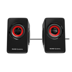 Mars Gaming MS1 loudspeaker Black, Red Wired 10 W