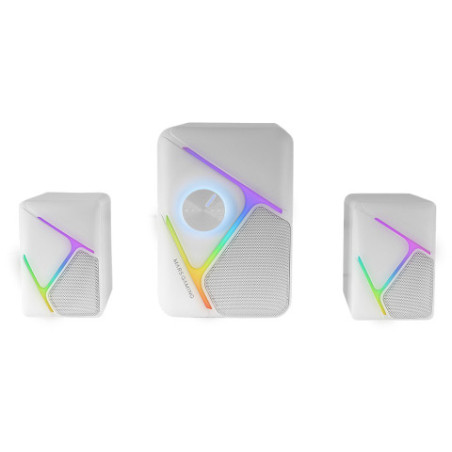Mars Gaming MS-H21 Bianco Cablato 35 W