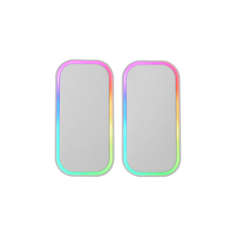 Mars Gaming MS-OM Bianco Con cavo e senza cavo 20 W
