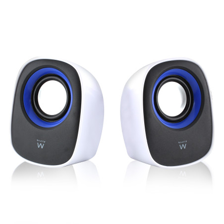 Ewent EW3513 loudspeaker 1-way Black, Blue, White Wired 5 W