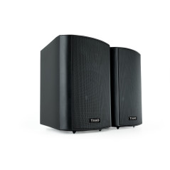 TooQ TQOWS-01B loudspeaker Black Wired