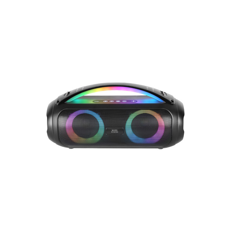 Mars Gaming MSPULSEW Altoparlante portatile stereo Nero 50 W