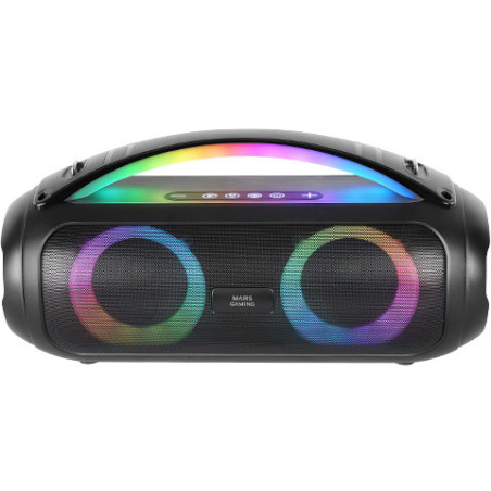 Mars Gaming MSPULSEW Altoparlante portatile stereo Nero 50 W