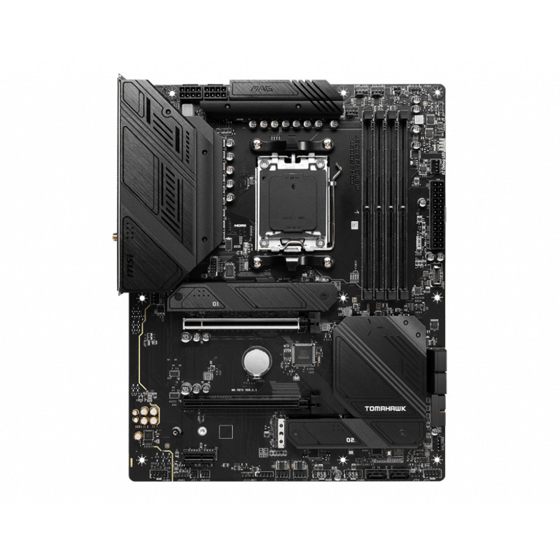 MSI MAG B650 Tomahawk WIFI AMD B650 Socket AM5 ATX MSI MAG B650 Tomahawk WIFI AMD B650 Socket AM5 ATX