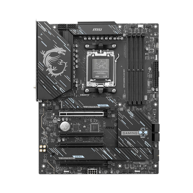 MSI X870 GAMING PLUS WIFI AMD X870 Socket AM5 MSI X870 GAMING PLUS WIFI AMD X870 Socket AM5
