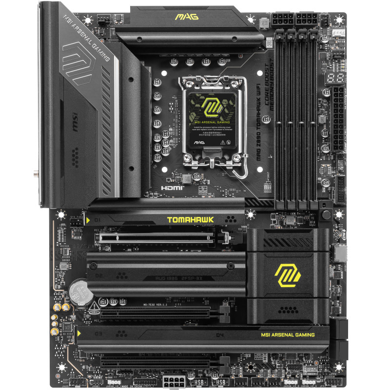 MSI MAG Z890 TOMAHAWK WIFI scheda madre Intel Z890 LGA 1851 (Socket V1) ATX MSI MAG Z890 TOMAHAWK WIFI scheda madre Intel Z890 LGA 1851 (Socket V1) ATX