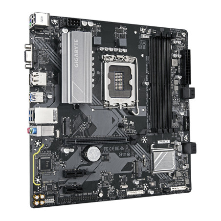 GIGABYTE B760M D3HP Scheda Madre - CPU Intel Core di 14ª Generazione, VRM 4+1+1 fasi, fino a 5600 MHz DDR5, 2xPCIe 4.0 M.2, LAN