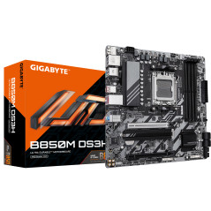 GIGABYTE B850M DS3H Scheda Madre - Processori AMD Ryzen Serie 9000, 16+2+2 fasi VRM digitali, fino a 8200MHz DDR5 (OC), 1xPCIe