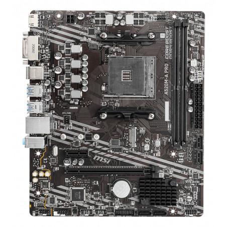 MSI A520M-A PRO scheda madre AMD A520 Socket AM4 micro ATX