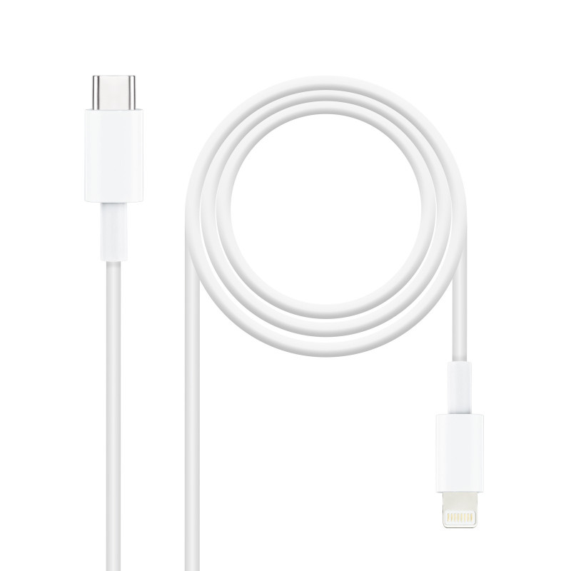 Nanocable 10.10.0600 cavo Lightning 0,5 m Bianco Nanocable 10.10.0600 cavo Lightning 0,5 m Bianco