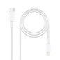 Nanocable 10.10.0600 cavo Lightning 0,5 m Bianco Nanocable 10.10.0600 cavo Lightning 0,5 m Bianco