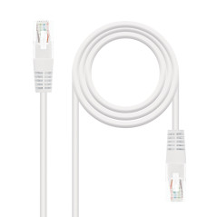 Nanocable 10.20.0400-W networking cable White 19.7" (0.5 m) Cat6e U UTP (UTP)