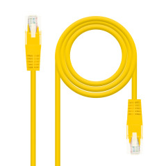Nanocable 10.20.0400-L25-Y networking cable Yellow 9.84" (0.25 m) Cat6 U UTP (UTP)